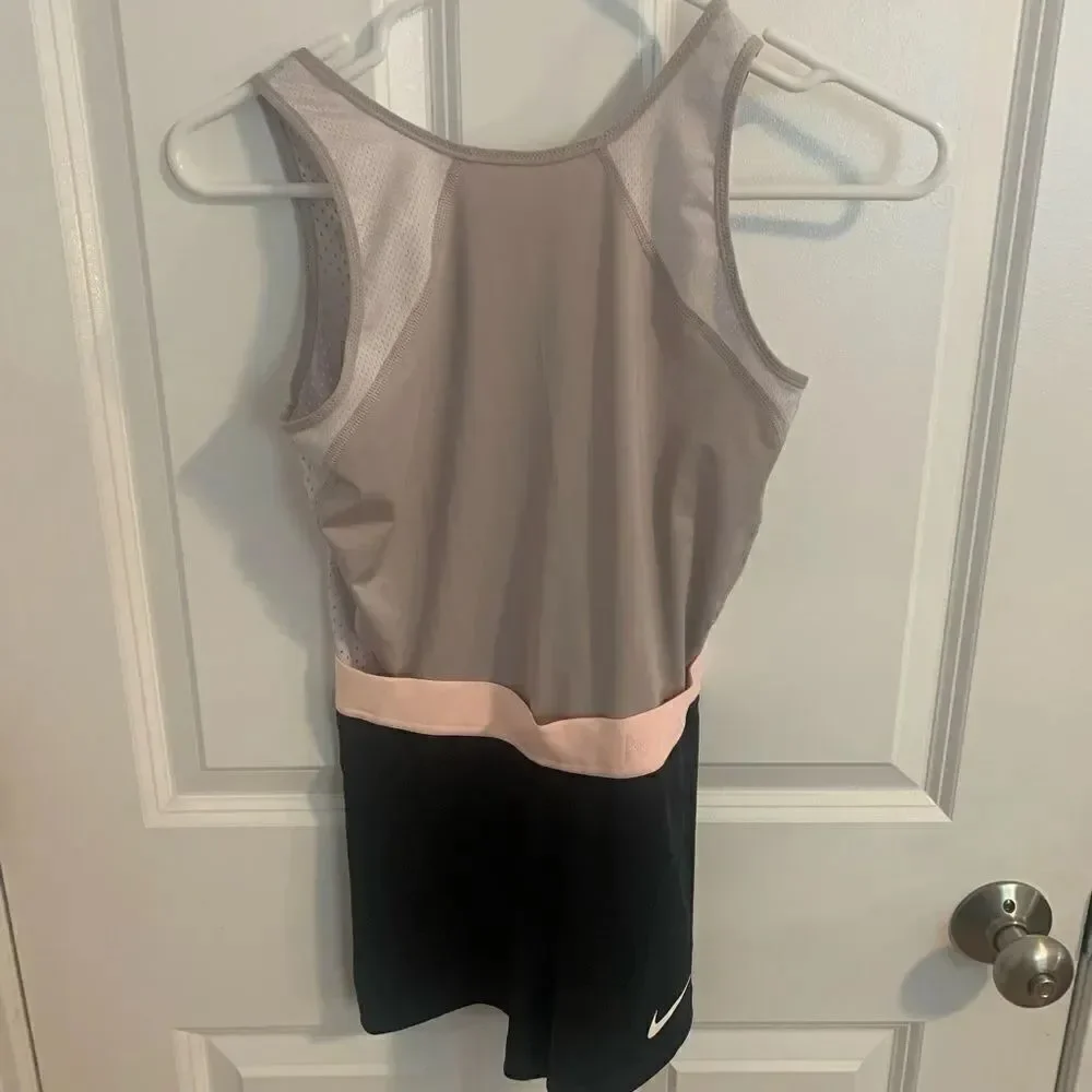 Nike XS workout one piece bodysuit training unitard